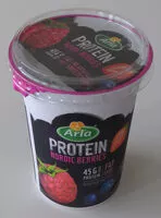Mängden socker i Protein Nordic Berries
