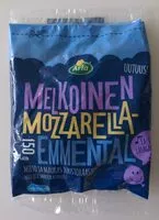 Mängden socker i Melkoinen Mozzarella-Emmental