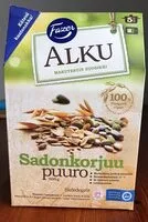 Mängden socker i Alku Sadonkorjuu puuro