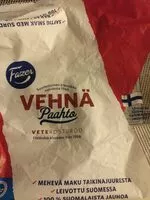 Mängden socker i Vehnä paahto