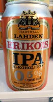 Mängden socker i Alkoholiton erikois IPA