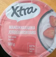 Mängden socker i Xtra Mansikkarahka