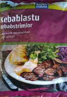 Mängden socker i Kebablastu