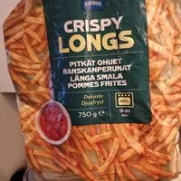 Mängden socker i Crispy longs