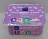 Mängden socker i Maustamaton rahka