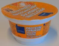 Mängden socker i Proteiini-vanukas