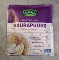 Mängden socker i Gluteeniton kaurapuuro omena-kaneli