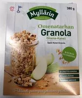 Mängden socker i Omenatarhan Granola Omena-Kaneli