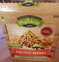 Mängden socker i Fruity Mysli