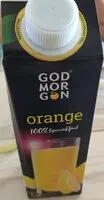 Mängden socker i Orange