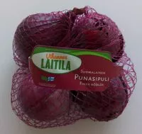 Mängden socker i Suomalainen punasipuli