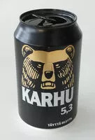 Mängden socker i Karhu 5,3