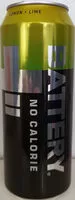 Mängden socker i Battery Lemon Lime No Calorie