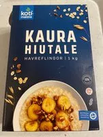 Mängden socker i Kaurahiutale