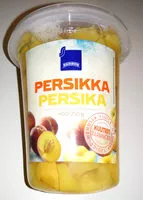 Mängden socker i Persikka