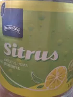 Mängden socker i Sitrus