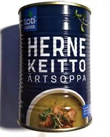 Mängden socker i Hernekeitto