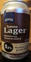 Mängden socker i Tumma Lager - 0,0%