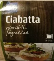Mängden socker i Ciabatta esipaistettu