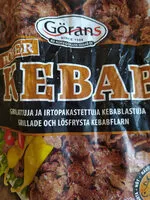 Mängden socker i Görans Kebab
