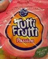 Mängden socker i Tutti Frutti Passion