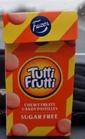 Mängden socker i Tutti frutti