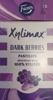 Mängden socker i Dark berries pastilles