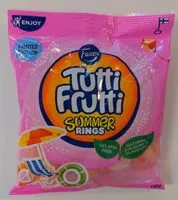 Mängden socker i Tutti Frutti Summer Rings