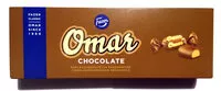 Mängden socker i Omar Chocolate
