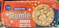Mängden socker i Gluten Free Dumle Cookies with toffee & chocolate chip