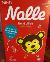 Mängden socker i Nalle
