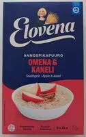 Mängden socker i Annospikapuuro omena & kaneli