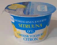 Mängden socker i Kreikkalainen jogurtti sitruuna 0%