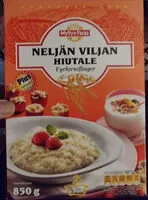 Mängden socker i Neljän Viljan Hiutale