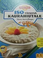 Mängden socker i Iso täysjyvä kaurahiutale