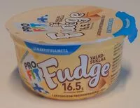Mängden socker i ProFIT proteiinivanukas valkosuklaa-fudge