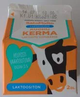Mängden socker i Kuohu kerma laktoositon