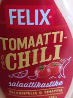 Mängden socker i Tomaatti-Chili salaattikastike