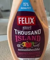 Mängden socker i Thousand Island salad dressing