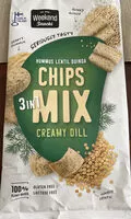 Mängden socker i chips mix creamy dill