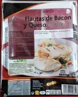 Mängden socker i Flautas de bacon y queso