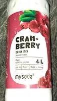 Mängden socker i Cranberry