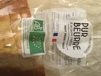Mängden socker i Gâche tranchée bio