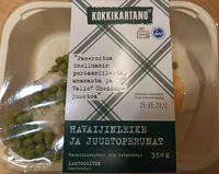 Mängden socker i Havaijinleike ja juustoperunat