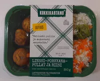 Mängden socker i Linssi-porkkanapullat ja riisi