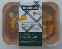 Mängden socker i Halloumia ja currykasviksia