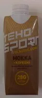 Mängden socker i Teho Sport palautusjuoma mokka + kofeiini