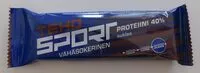 Mängden socker i Teho Sport proteiinipatukka suklaa