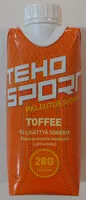 Mängden socker i Palautusjuoma toffee