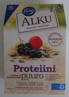 Mängden socker i Alku Proteiinipuuro